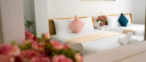 Family Quadruple Room, Housekeeping | In-room safe, desk, blackout drapes, soundproofing