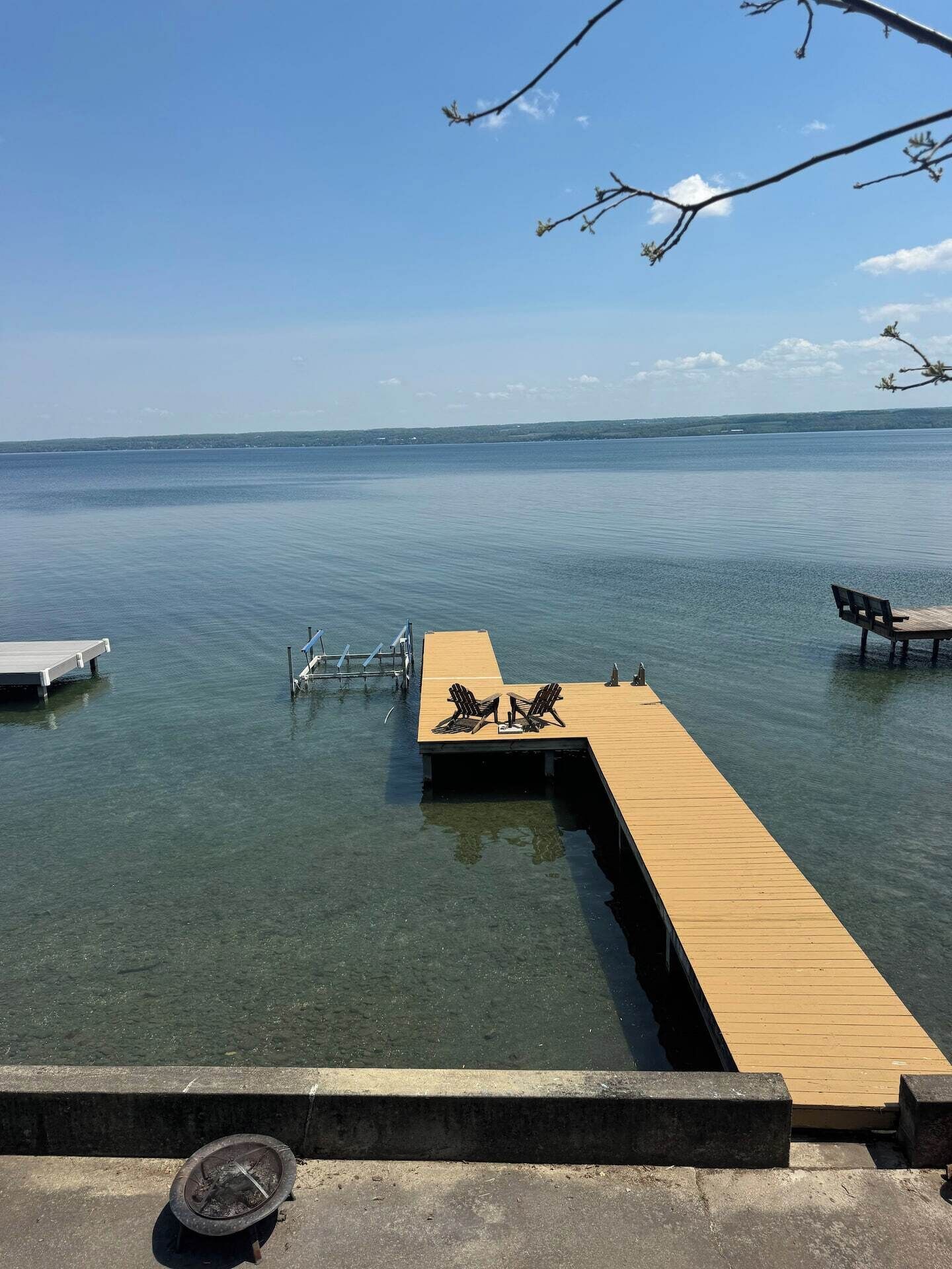 Spend your days swimming, fishing, or simply soaking in the lake views from the dock.