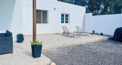 Typical Canary Island house with lots of outdoor space.