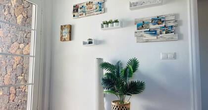 Typical Canary Island house with lots of outdoor space.