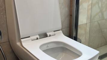 Comfort Double Room, Balcony, City View | Bathroom | Slippers