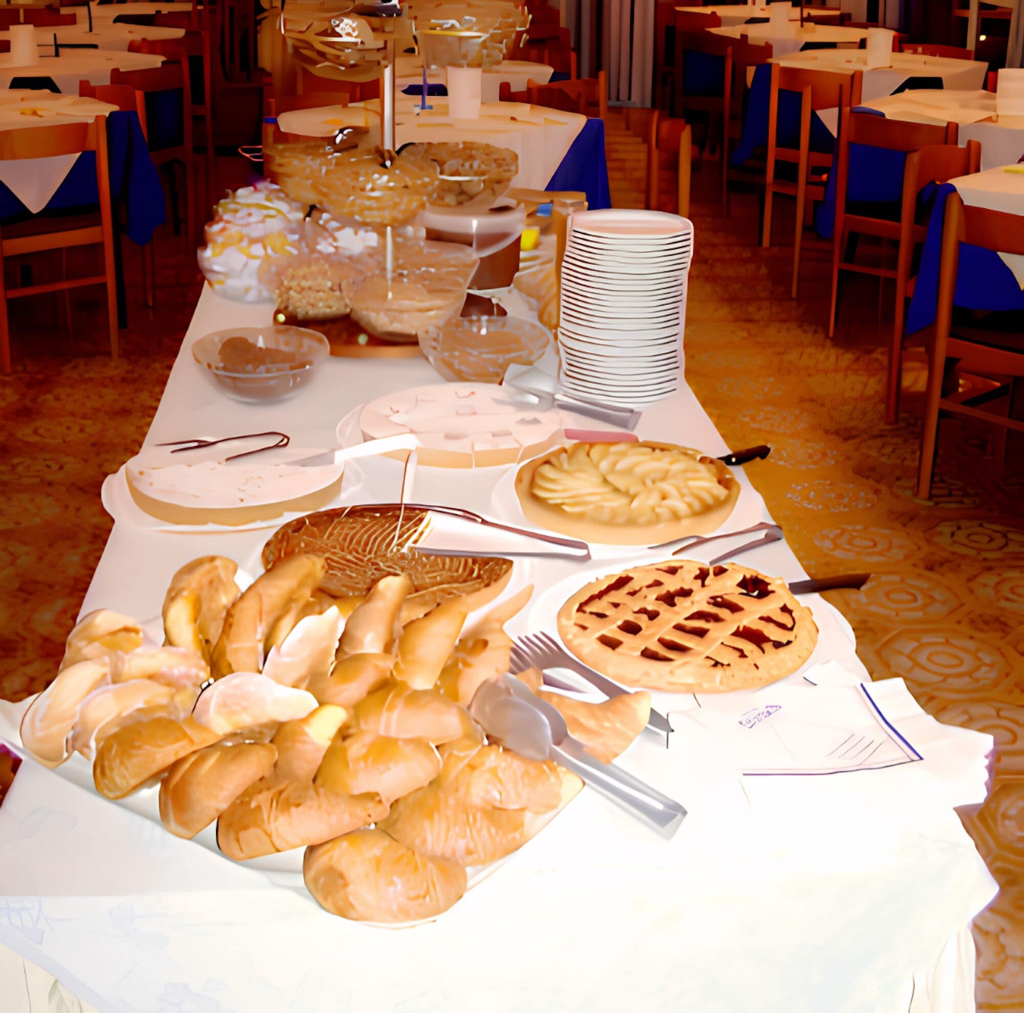Breakfast area