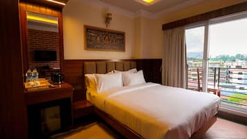 Deluxe Double Room, City View | Minibar, desk, laptop workspace, free WiFi