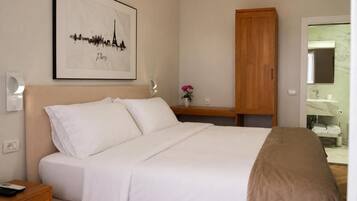 Hypo-allergenic bedding, in-room safe, soundproofing, iron/ironing board