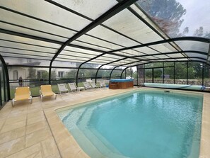 Pool - House with pool, pets allowed - 12 guests (Monsaguel)