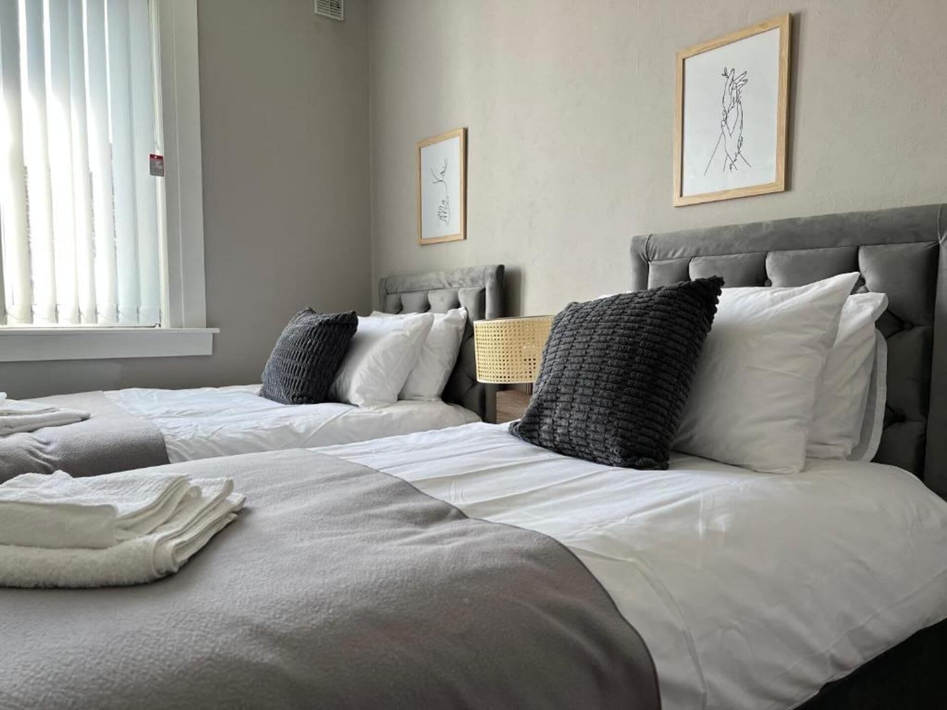 3 bedrooms, iron/ironing board, free WiFi, bed sheets