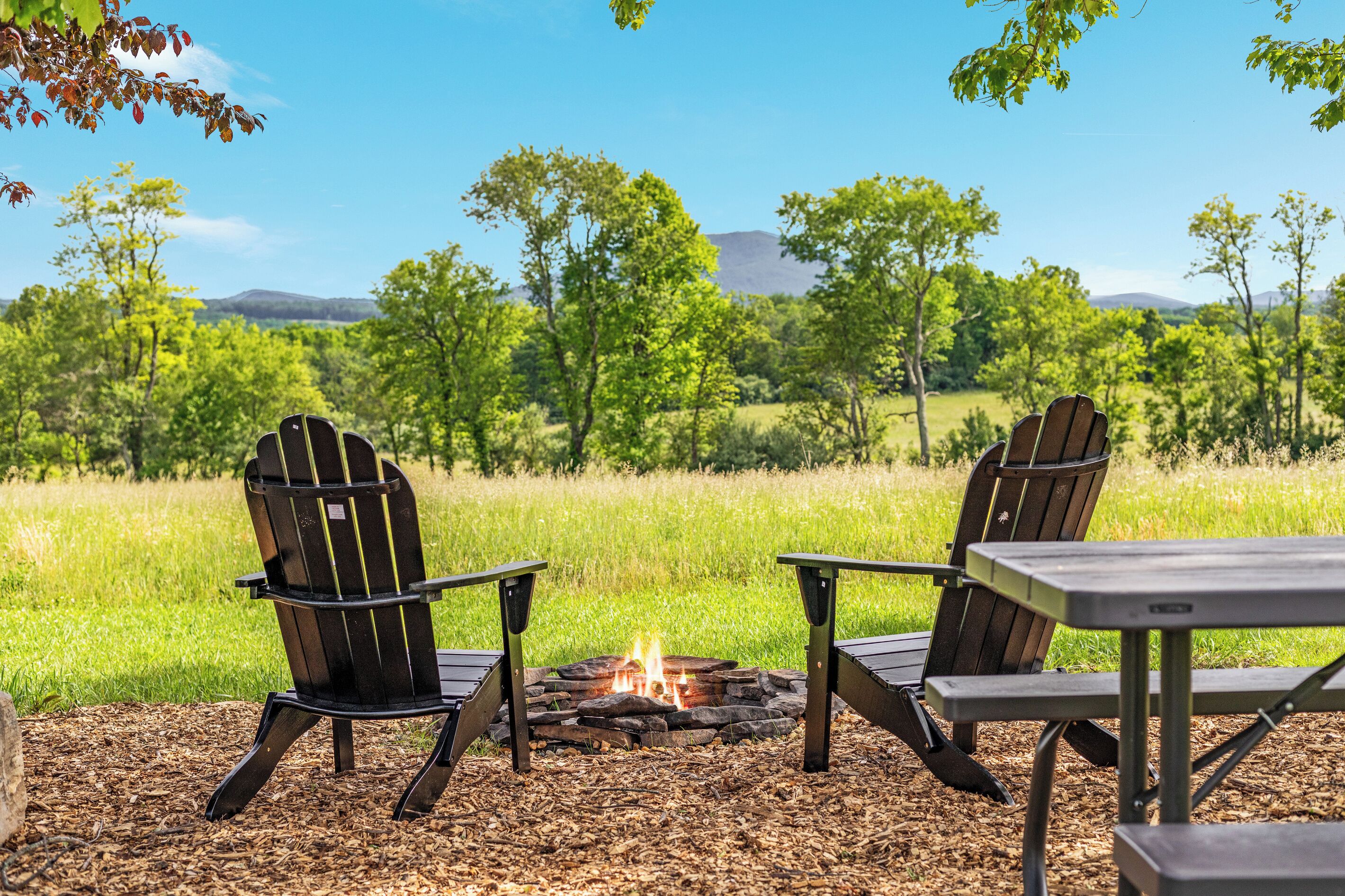 Firepit - this is where you unwind