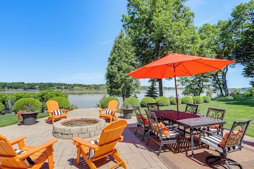 Maumee River Retreat! Apt w/ Fire Pit + Patio