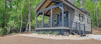 Fire Pit & Porch! Franklin Cabin in Private Meadow