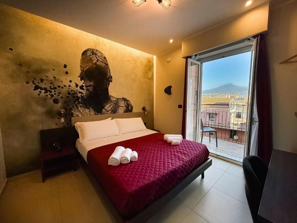 Superior Double Room, Balcony, Mountain View (Etna) | Premium bedding, memory-foam beds, in-room safe, individually furnished