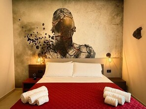Superior Double Room, Balcony, Mountain View (Etna) | Premium bedding, memory-foam beds, in-room safe, individually furnished - Attom Rooms B&B CATANIA (Catania)