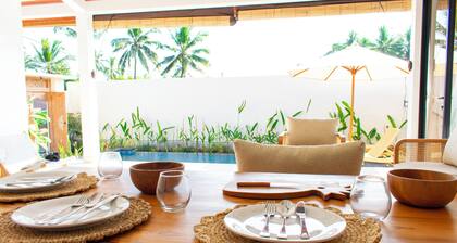 2BR Private Jungle Pool Villa in Ubud · Boho Retreat, Yoga Corner & Lush Garden