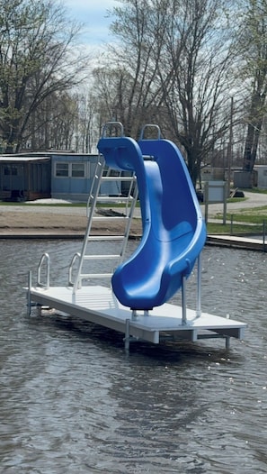 Children’s area - The beach is 30 seconds away! Chapman Lake in Warsaw, IN. (Warsaw)