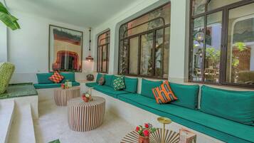 Lobby sitting area