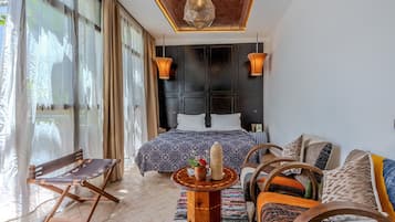 Deluxe-Doppelzimmer | Zimmersafe, kostenloses WLAN