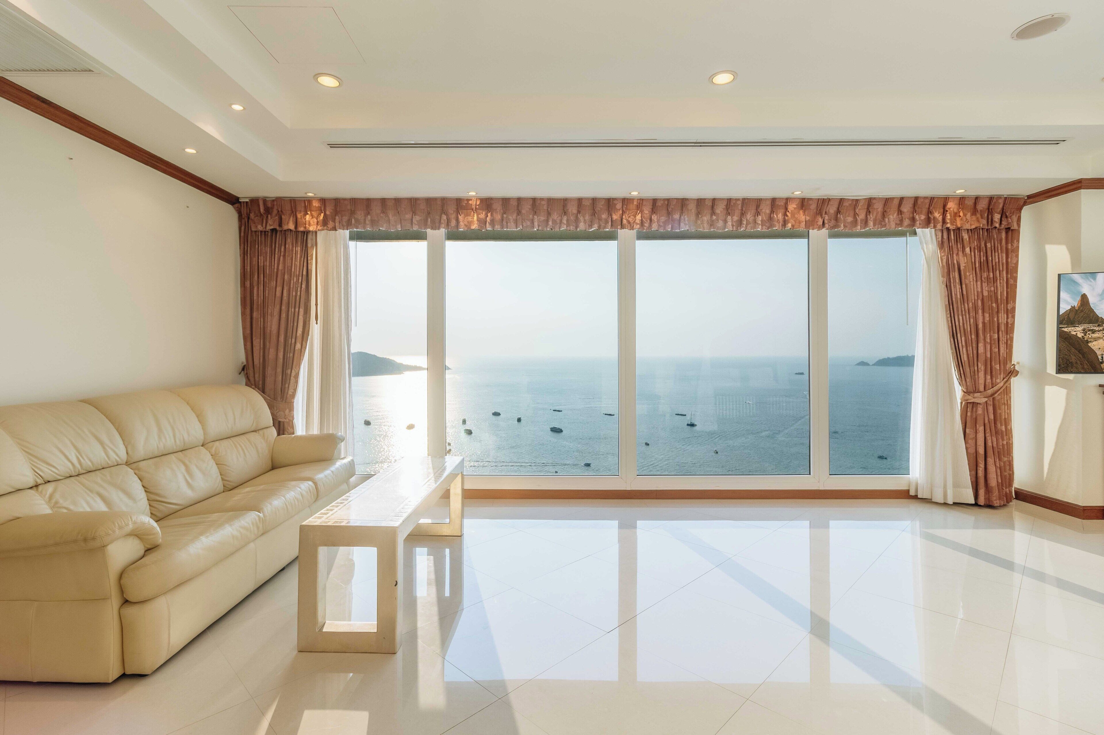 Appartamento, balcone, vista mare | Area soggiorno