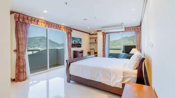 Apartemen, balkon, pemandangan laut | Wi-Fi gratis