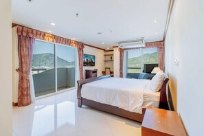 Apartemen, balkon, pemandangan laut | Wi-Fi gratis