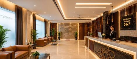 Quầy tiếp tân