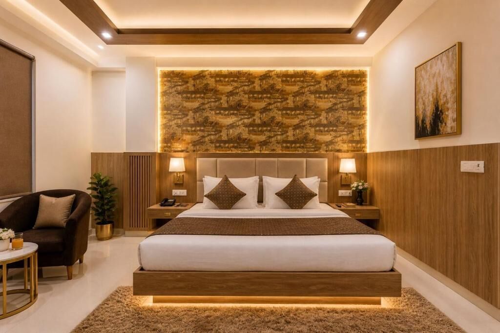 Phòng đôi Deluxe | Bàn, truy cập Internet không dây miễn phí 