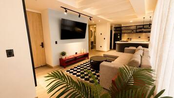 Apartment, 2 Bedrooms | Living area