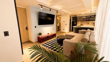 Apartamento, 2 habitaciones | Zona de estar