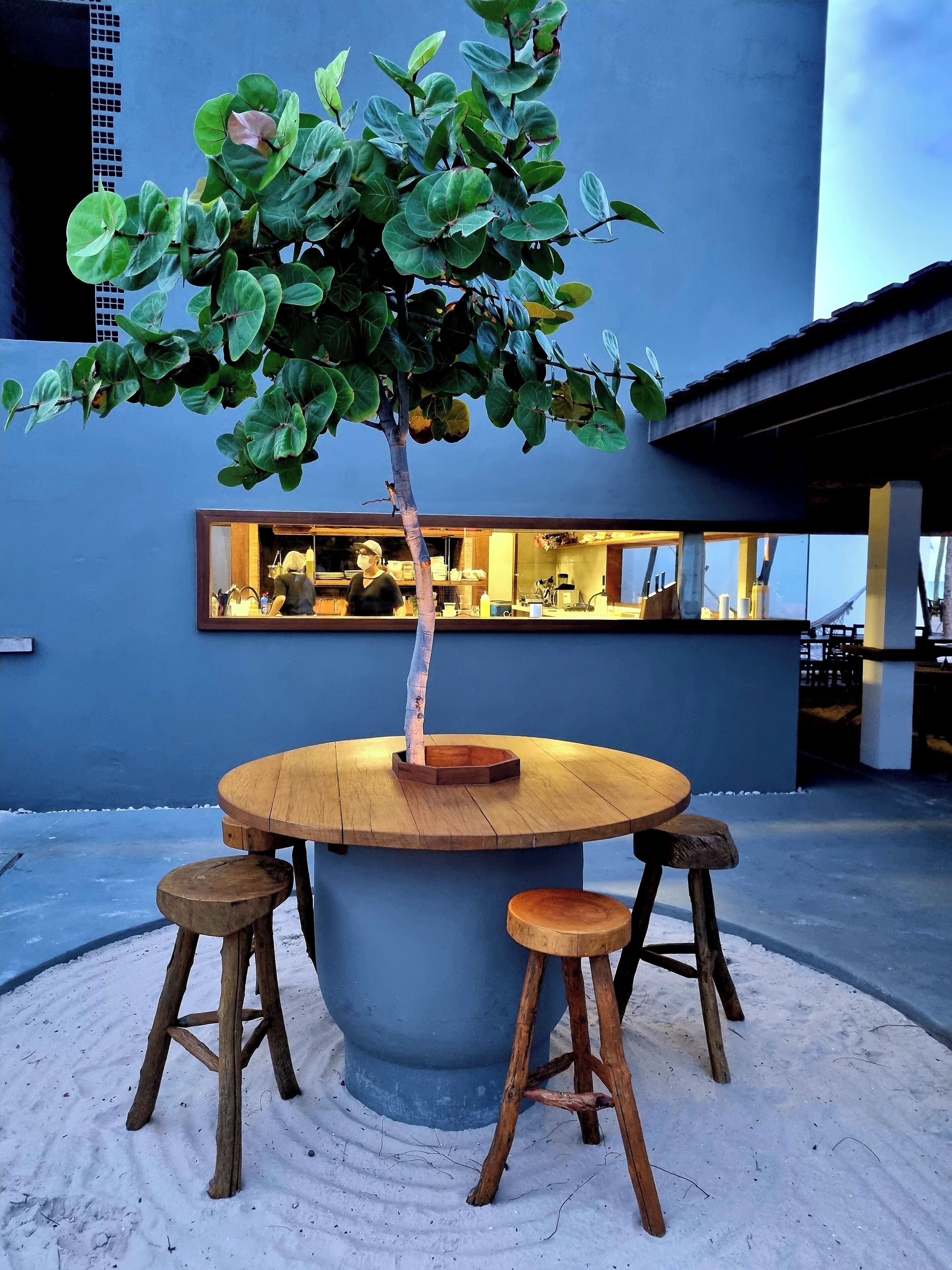 Restaurante al aire libre