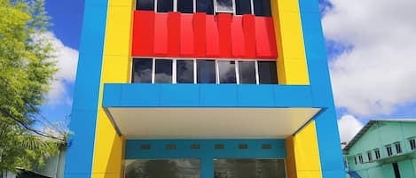 Fassade der Unterkunft