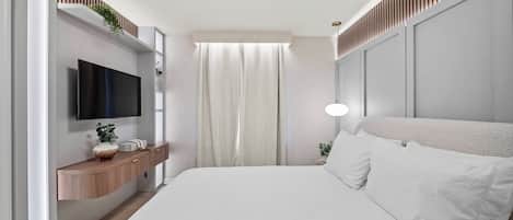 10 habitaciones, tabla de planchar con plancha, cuna de viaje y wifi