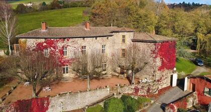 Chùteau de Charfetain, domaine du 17Úme offrant plusieurs dépendances de charme.