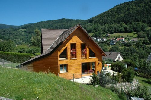 Chalet  le Mannala avec SPA et Sauna privatifs , en Alsace, massif des vosges