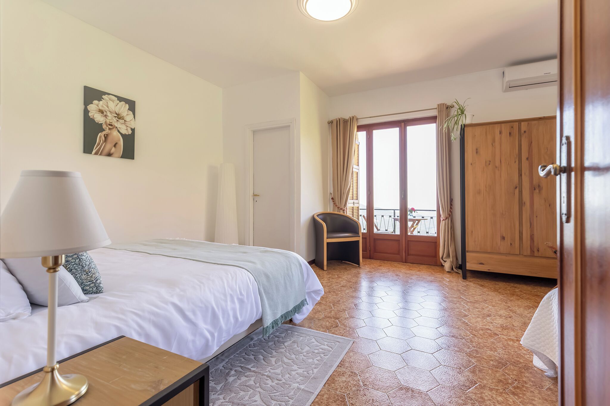 Chambre Triple Confort, balcon, vue montagne