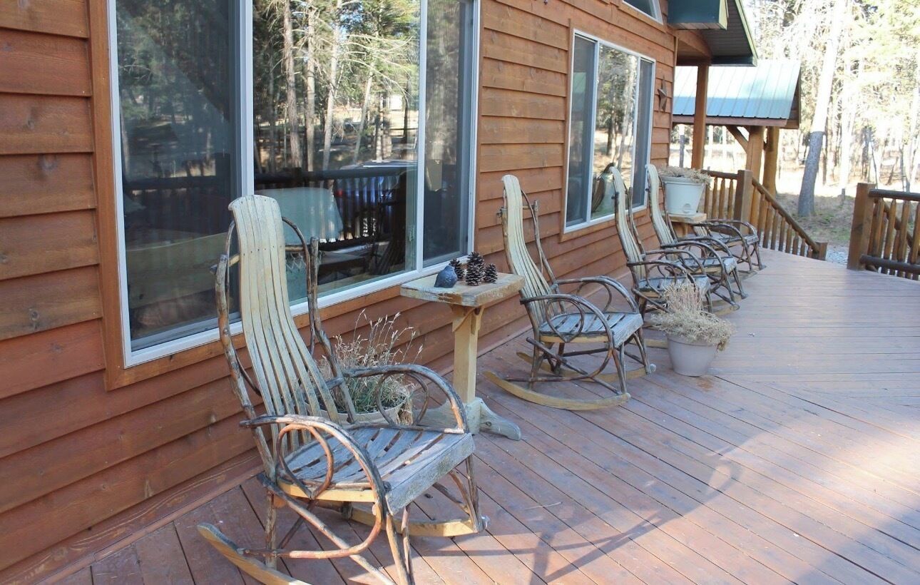 An amazing property on the West Kootenai. On 3.6 acres, this cabin