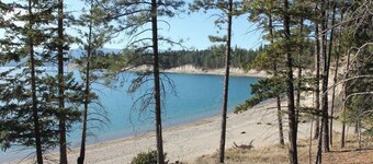 An amazing property on the West Kootenai. On 3.6 acres, this cabin is 2700 sq ft