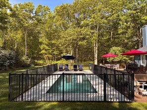 Udendørs pool, opvarmet pool