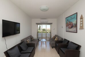 Living area - 2BR Apartment with Balcony in Paralimni (Paralimni)
