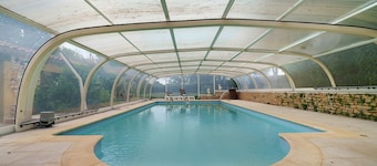Charming Gîte “Gîte des Cerisiers” with Pool, Air Conditioning, and Private Garden
