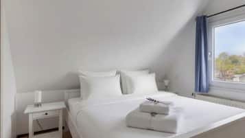 3 Schlafzimmer, kostenloses WLAN, Bettwäsche