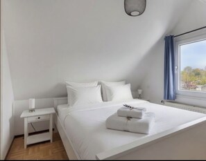 3 chambres, Wi-Fi gratuit, draps fournis