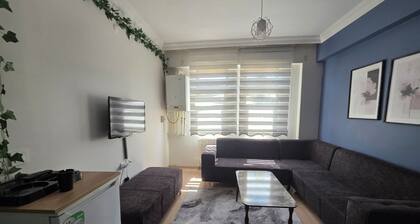 Kütahya Şehir Merkezinde Temiz Ferah Full Apartman Dairesi 1+1 Daire