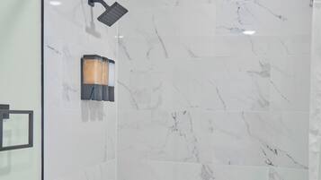 Towels, soap, toilet paper