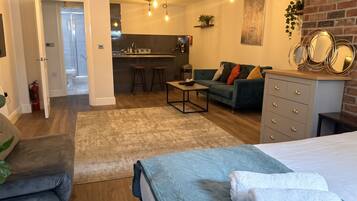 1 dormitorio, wifi, ropa de cama