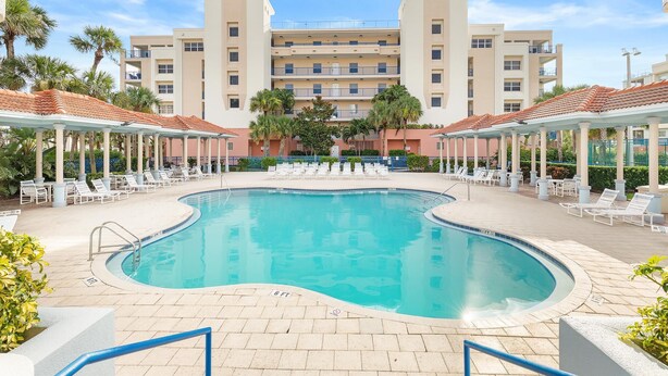 Condo, Multiple Beds (Oceanwalk 15-403) | Pool | A heated pool - Oceanwalk 15-403 (New Smyrna Beach)