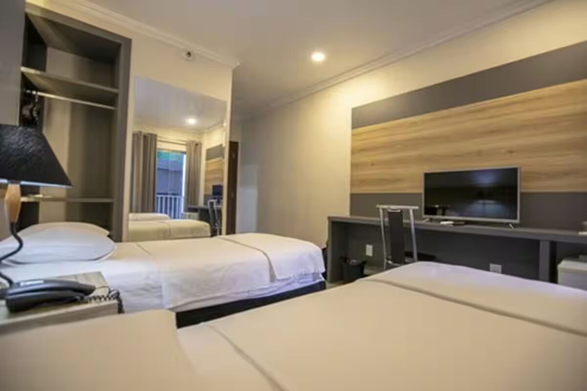 Bedroom. Interior and views may vary based on location and availability.