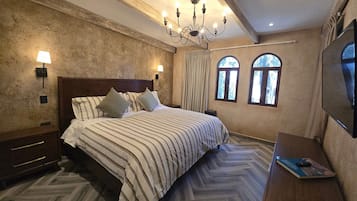 Apartemen Keluarga | Brankas, setrika/meja setrika, dan Wi-Fi gratis