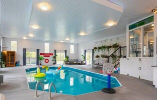 Casa, 3 quartos, piscina particular, vista para o jardim | Piscina