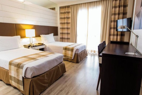 Bedroom. Interior and views may vary based on location and availability.