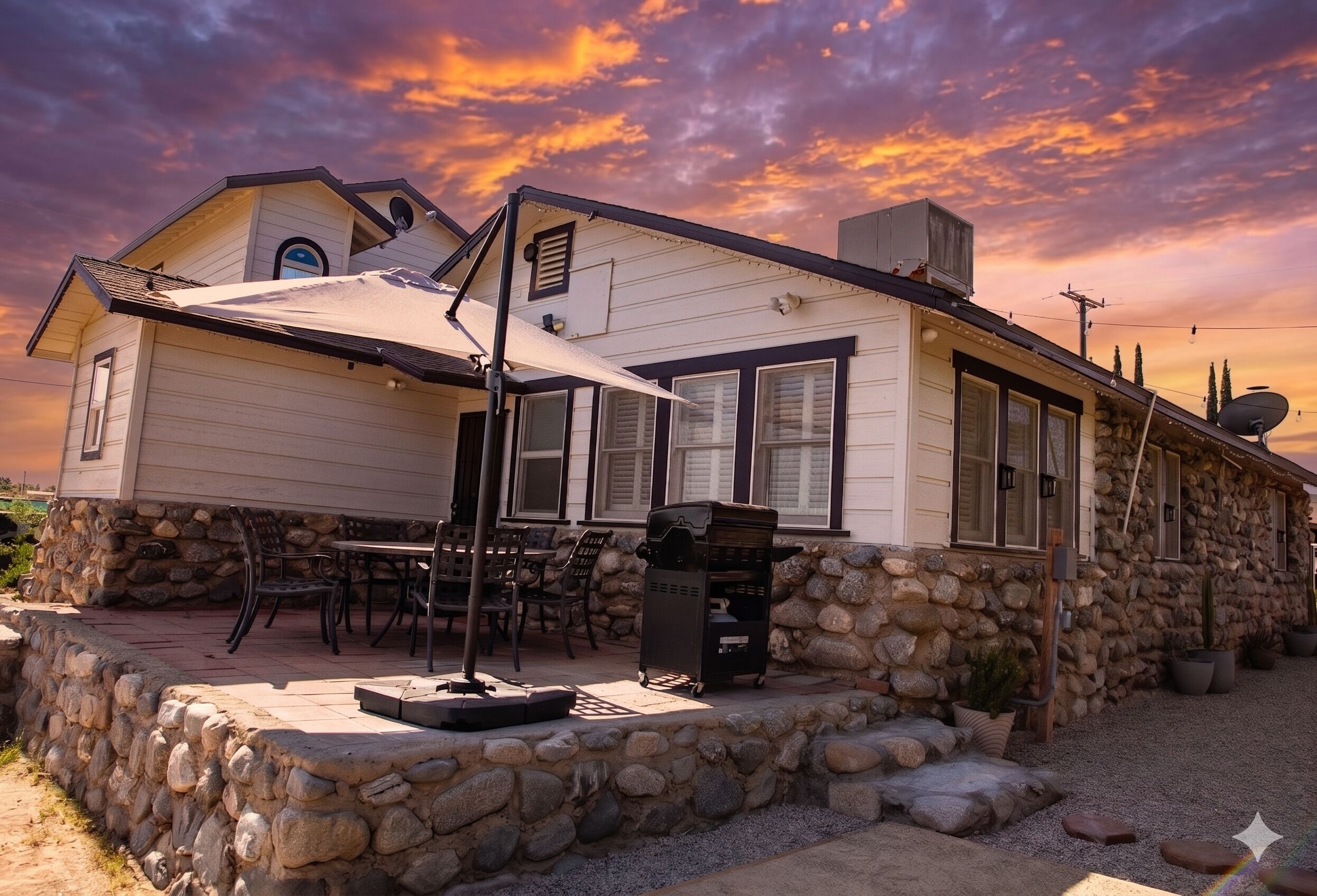 Outdoor dining