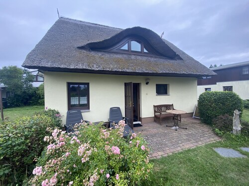 Ferienhäuschen mit Mühlenblick