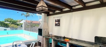 Casa praia da pinheira Piscina